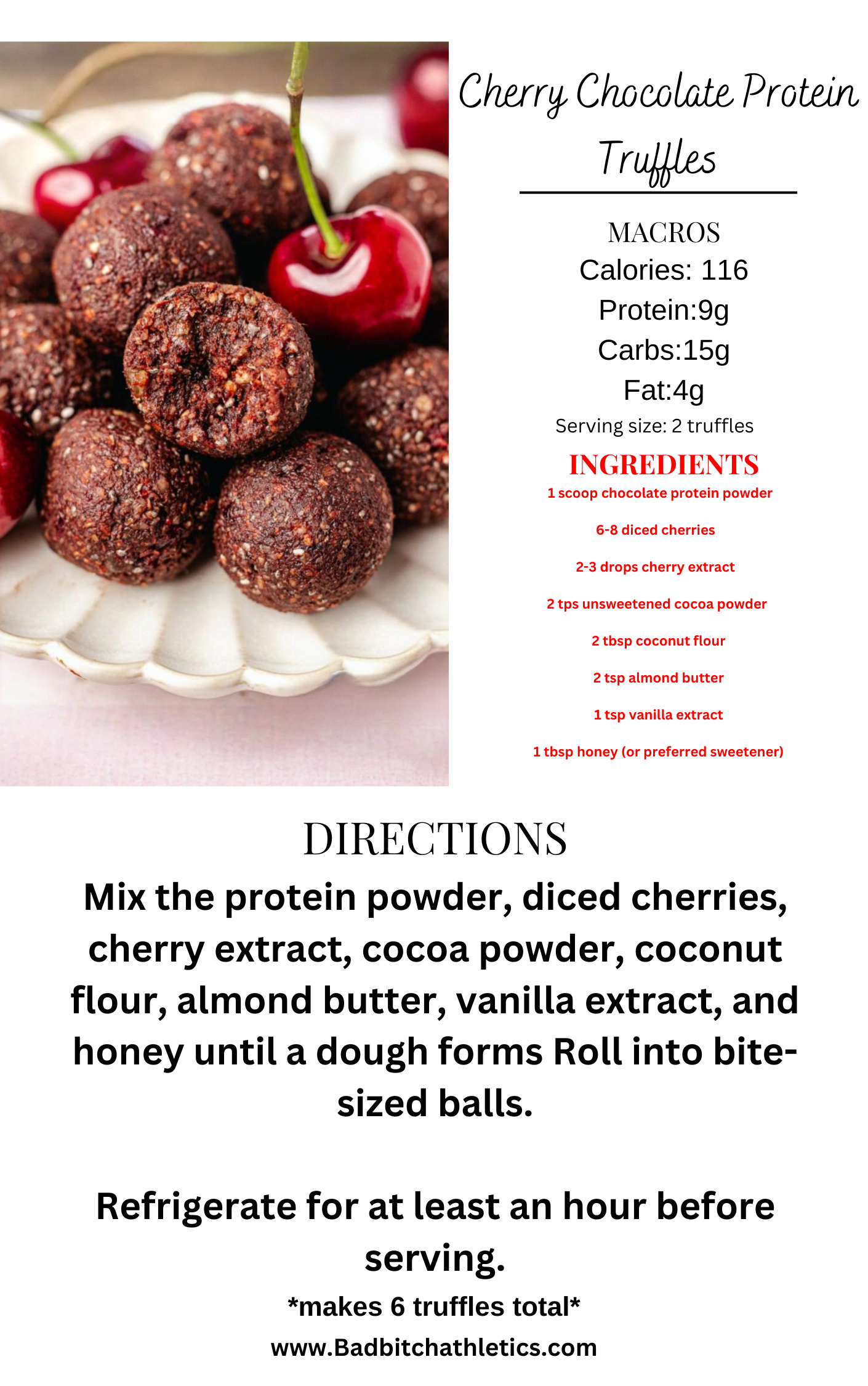 BBA HIGH PROTEIN DESSERTS