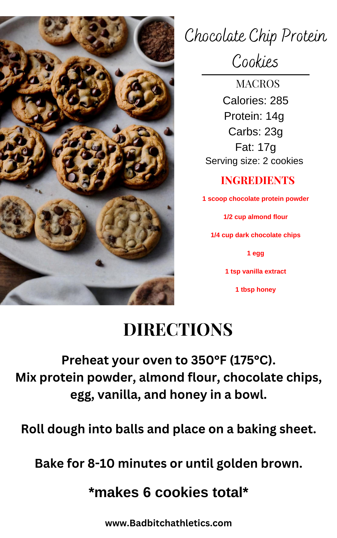 BBA HIGH PROTEIN DESSERTS