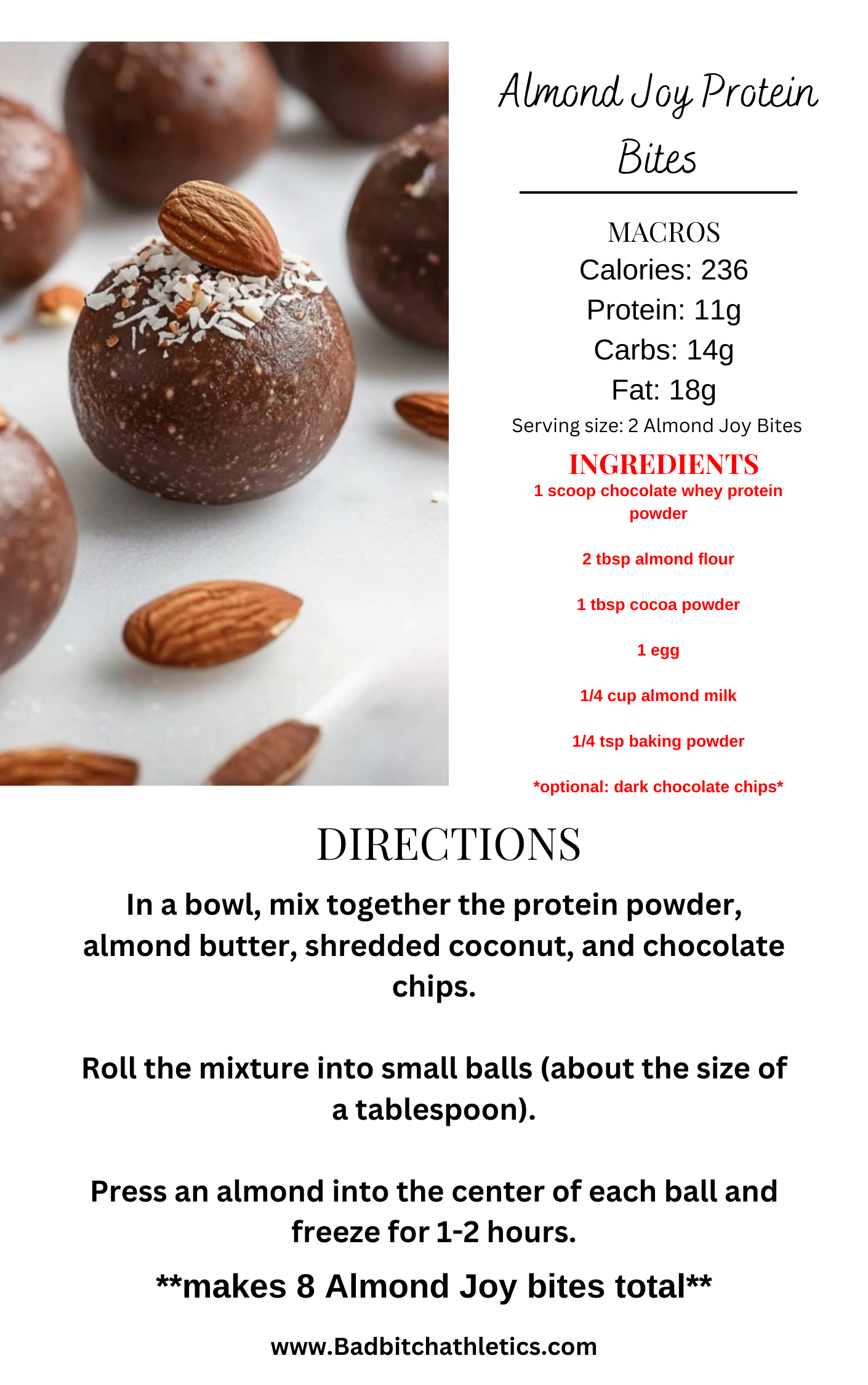 BBA HIGH PROTEIN DESSERTS