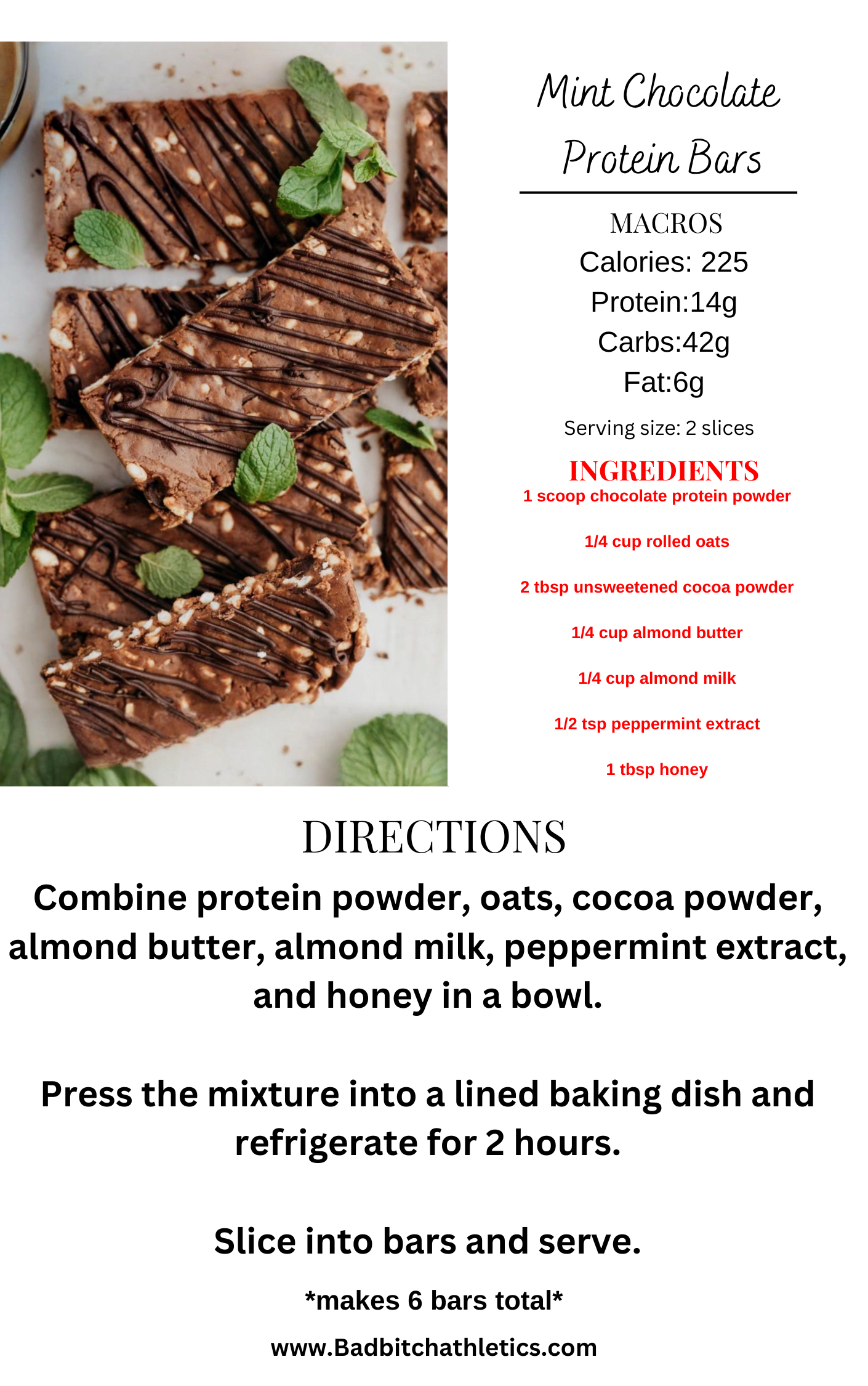 BBA HIGH PROTEIN DESSERTS