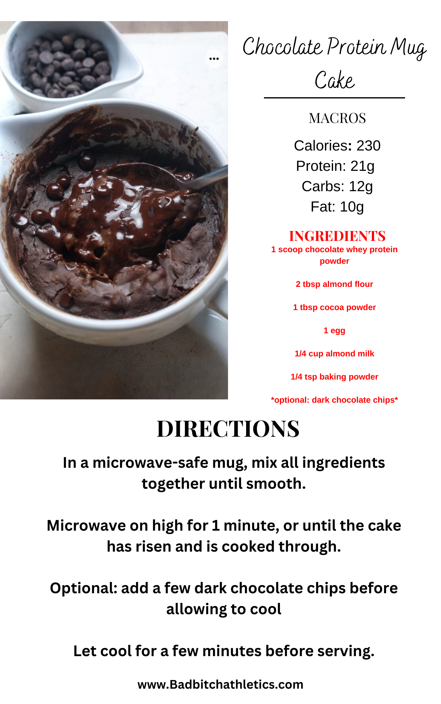 BBA HIGH PROTEIN DESSERTS